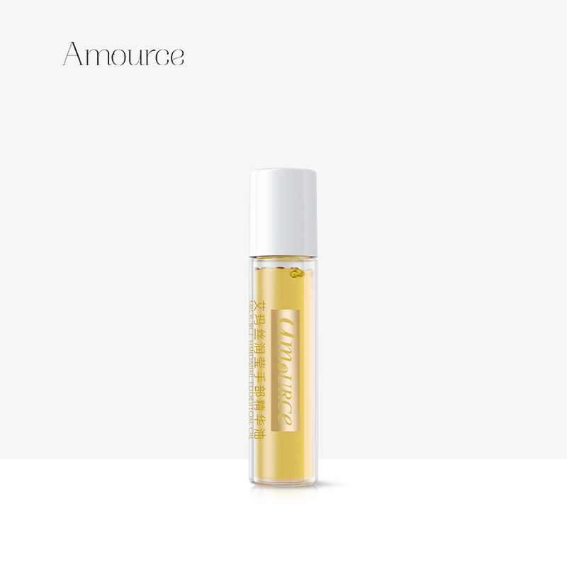 Amource 360° Rollerball Hand & Nail Eddentoal Oil for Hydrate Soften Relieve Dryness Improve Barbs 5ml