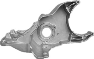 Custom Aluminum Die-Cast Bracket for Industrial and Electronic Equipment