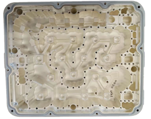 Aluminum Waveform Filter Housing with Surface Coating