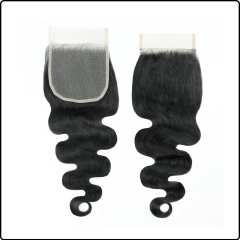 5x5 transparent Body Wave closure