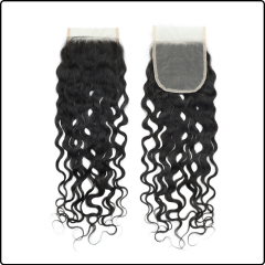 5x5 transparent Water Wave closure