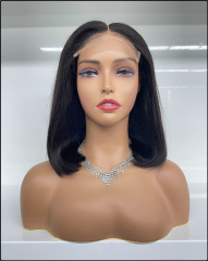 Luke Hair 5x5 Transparent Lace Straight Bob Wigs