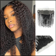 Luke Hair 13x4 Transparent Lace Kinky Curly Frontal
