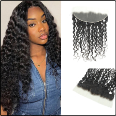 Luke Hair 13x4 Transparent Lace Water Wave Frontal