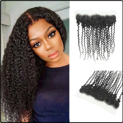 Luke Hair 13x4 Transparent Lace Jerry Curly Frontal