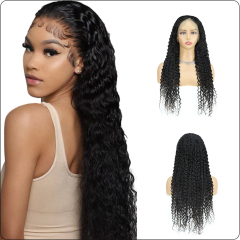 Medium Brown Full Lace Deep wave Wigs