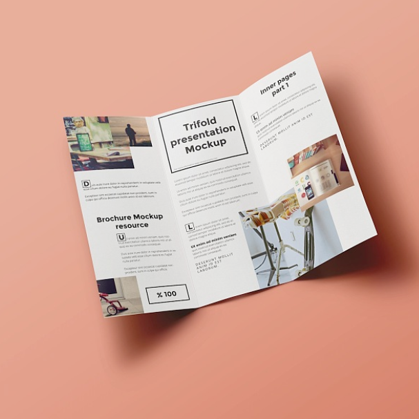 Standard Brochure-Trifold A4-210 X 297mm
