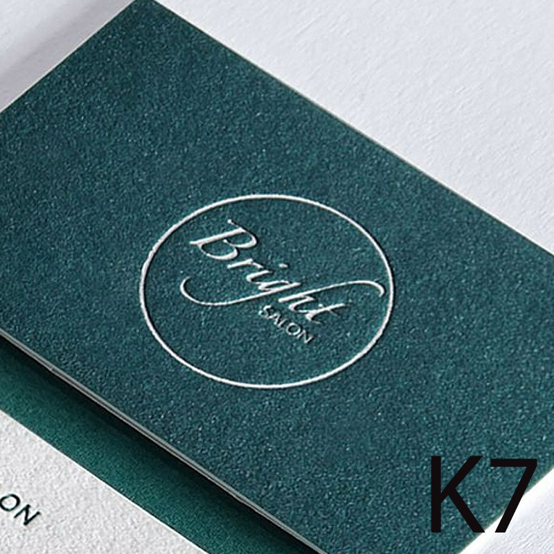 K7 Top private custom business cards special paper cotton card From200pcs