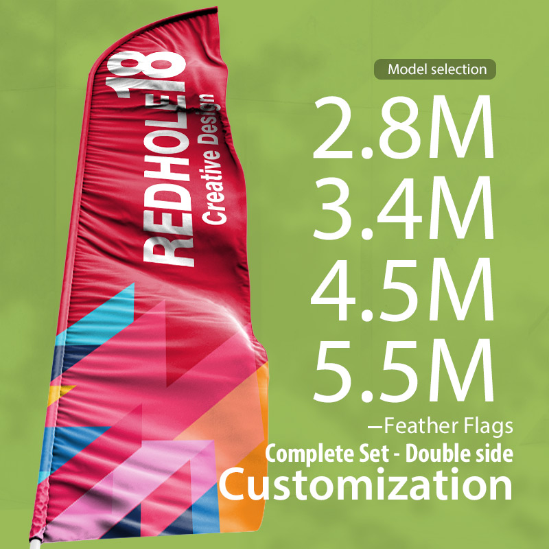 Chiefs Mountain Orange - A feather for Each Garden Flag 36''x60'' (Two Sides Printing)