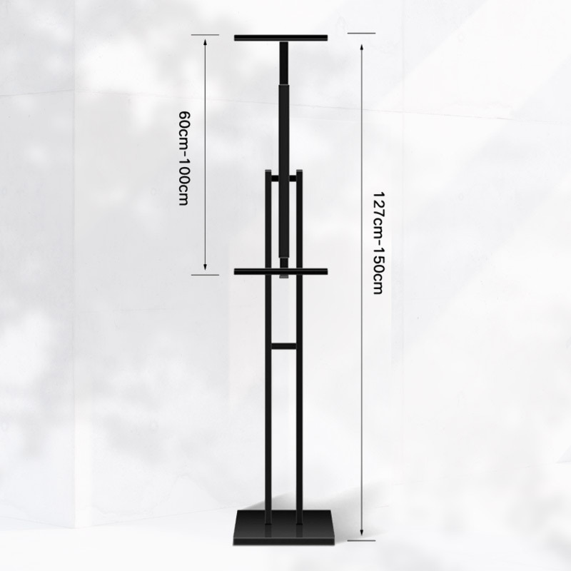 vertical type exhibit rack ( Double-sided)立式双面独立展架