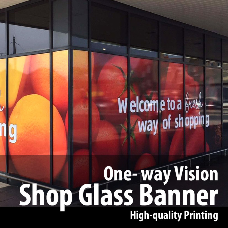 One Way Vision Glass Sticker