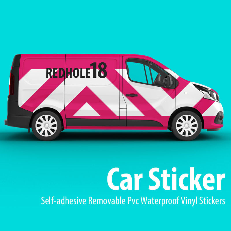 Car sticker. Long term sticker self-adhesive Removable Pvc Waterproof Vinyl Stickers For Outdoor Advertising