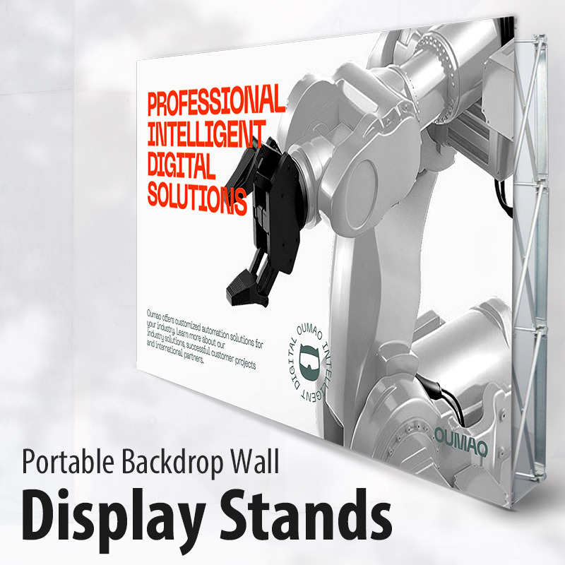 Portable Backdrop Wall Display Stands,Exhibition Wall Display Stands Banner