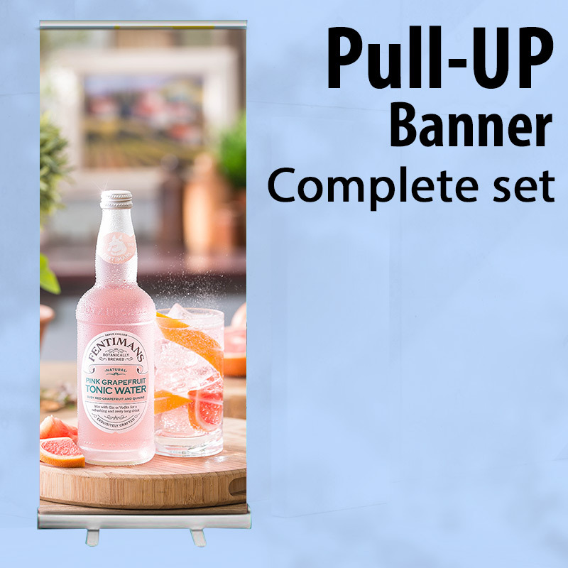 Standard Pull Up Banner - Complete set Single side Printing