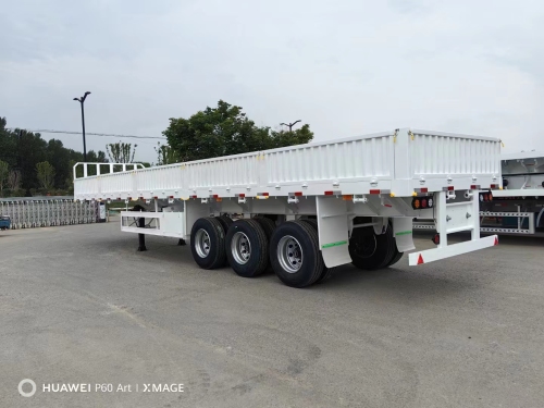 3 Axles 40-50T Cargo Fence Trailer