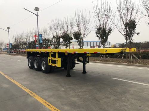 3 Axles Container Flatbed Trailer