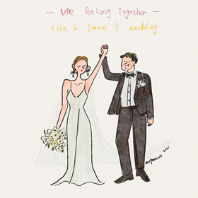Wedding Tea Towel
