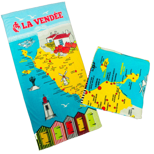 Full Colour Printed Beach Towels
