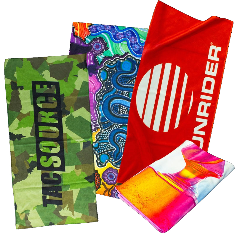 Full Colour Printed Gym Towels