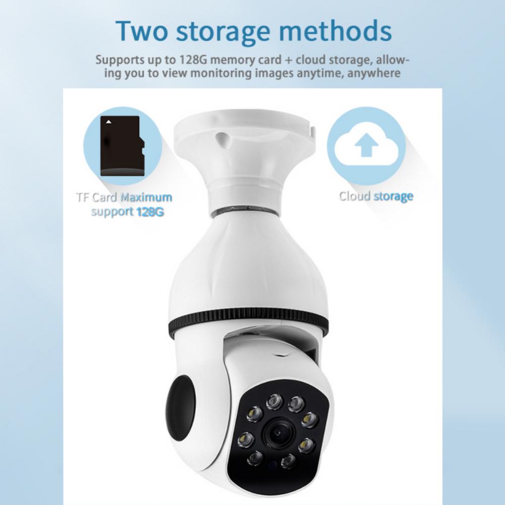 5G IP Camera Wireless & Easy Installation Compatible with E26/E27