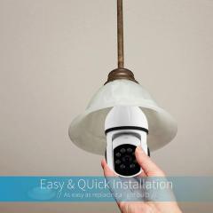 5G IP Camera Wireless & Easy Installation Compatible with E26/E27