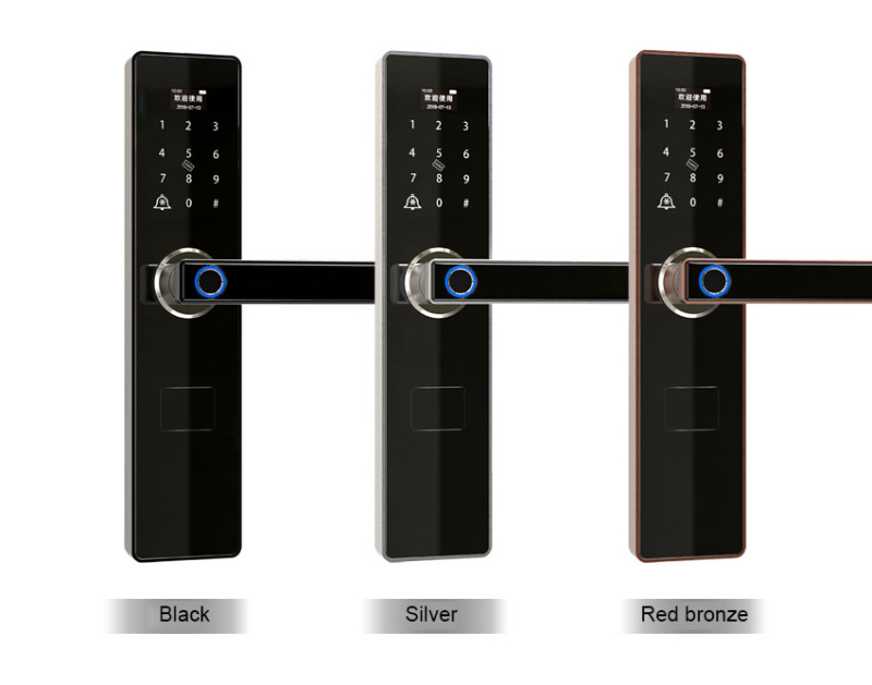 Tuya Smart Lock For Security Door Wooden Door