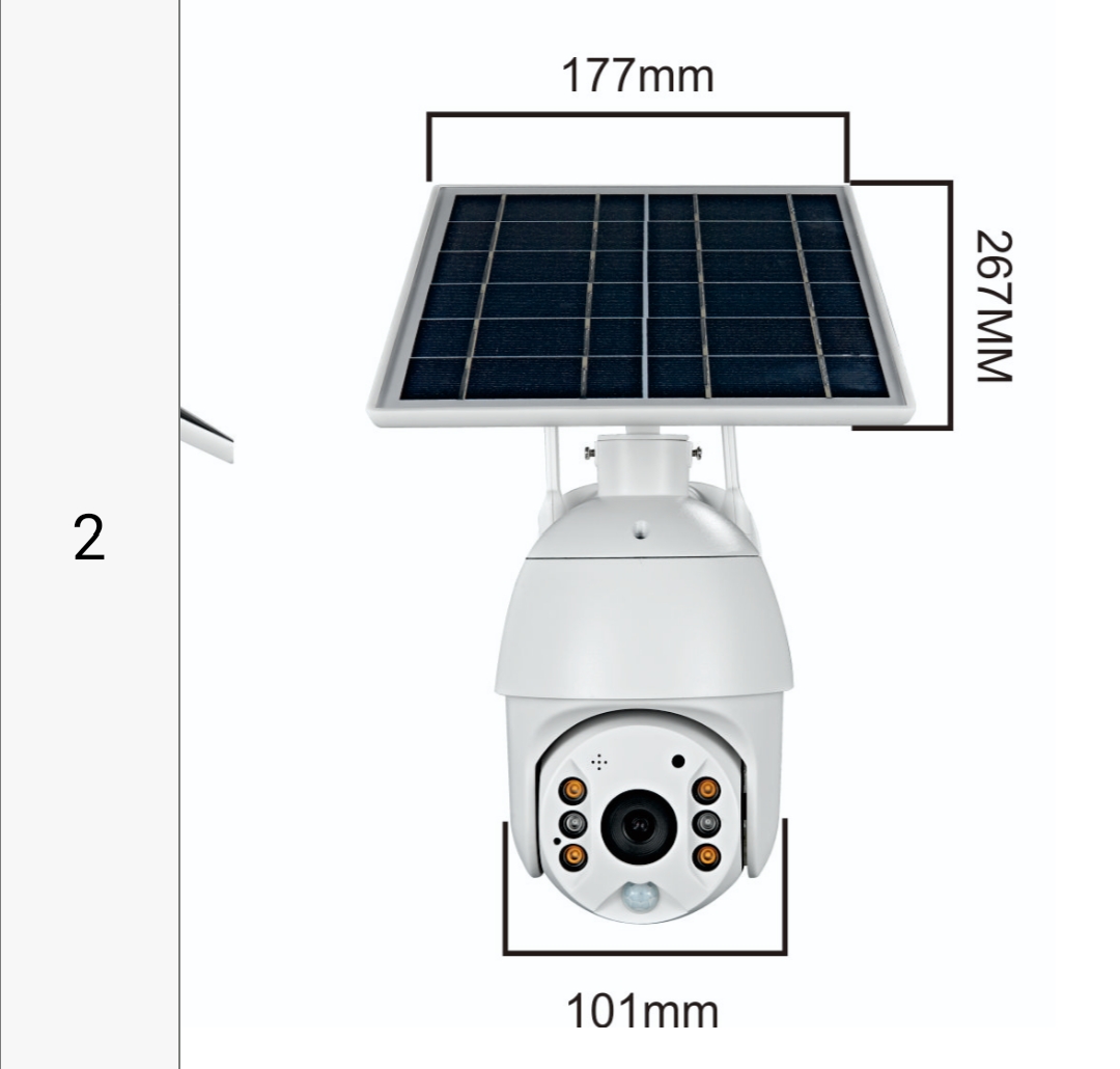 8W POWER 91% Out Put SOLAR CCTV CAMERA WIFI CAMERA