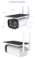 Starlight Night Vision 4G Solar-Powered Security IP Camera