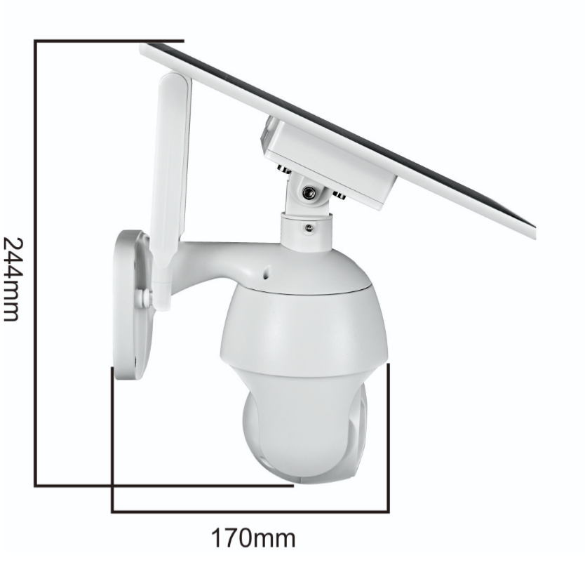 8W POWER 91% Out Put SOLAR CCTV CAMERA WIFI CAMERA