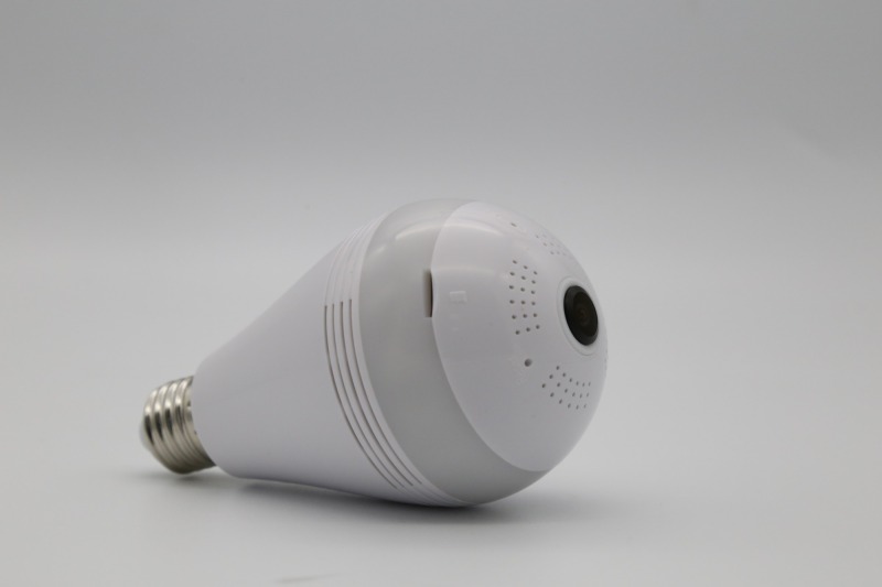 HD 1080P WIFI CAMERA 360°Panoramic Bulb Camera