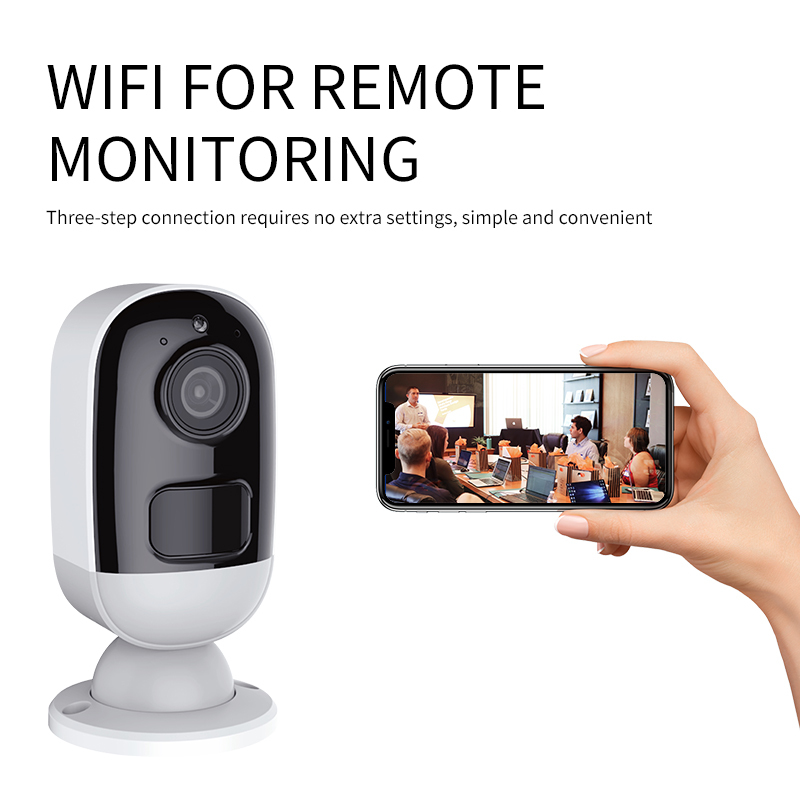 Full HD 1080P wifi networking Long Standby Pir human Detection TF Card solar panel Solar Camera