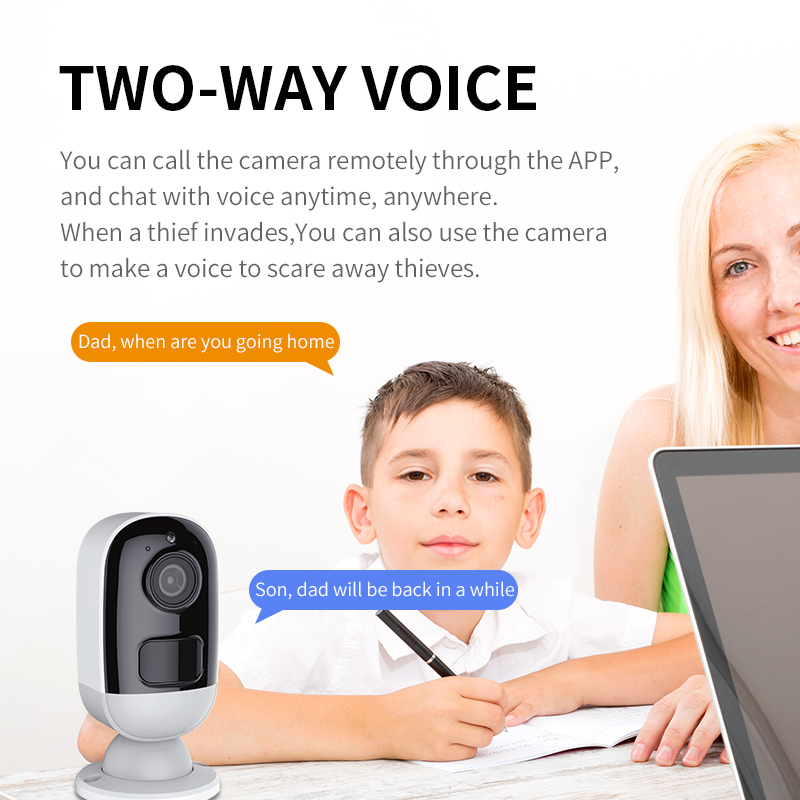 Full HD 1080P wifi networking Long Standby Pir human Detection TF Card solar panel Solar Camera