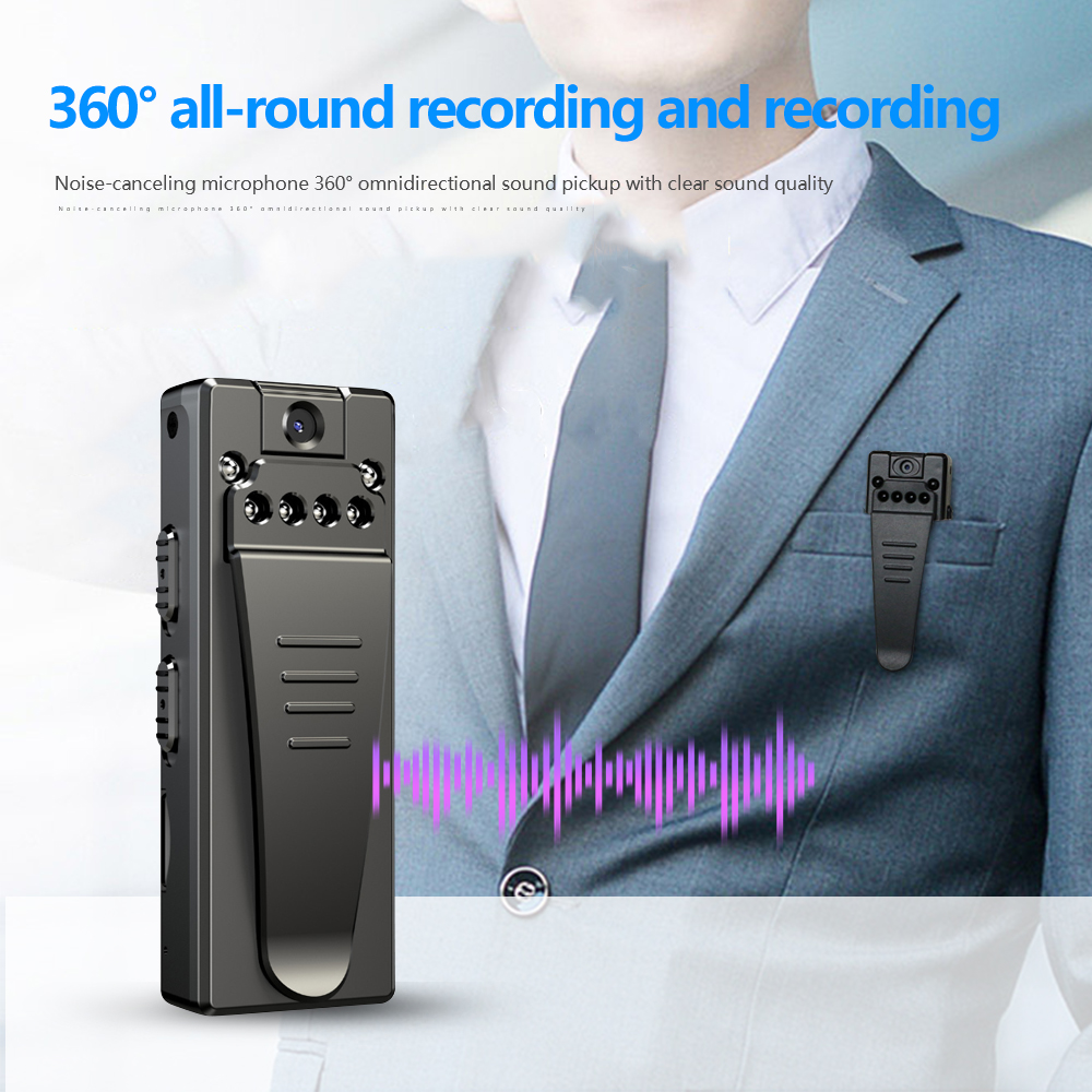 1080P HD pickup infrared night loop 360 degree recording micro USB port back chip HD meeting camera