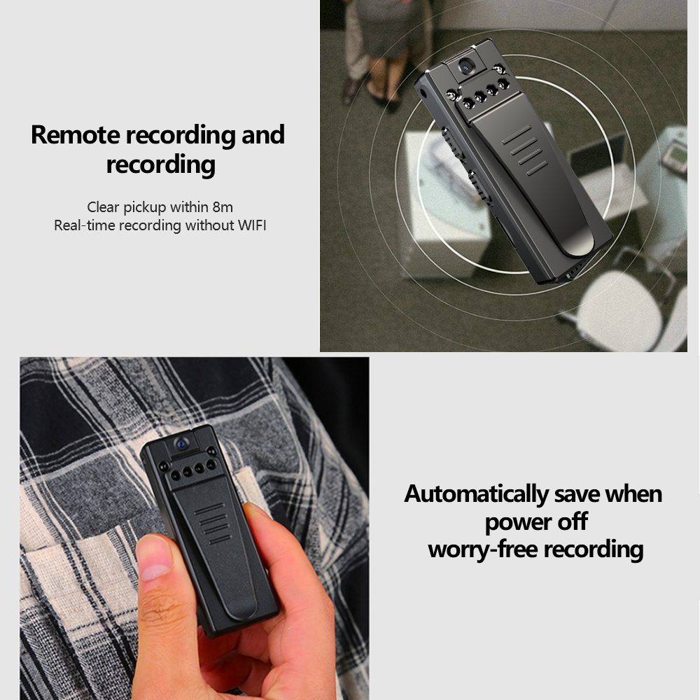 1080P HD pickup infrared night loop 360 degree recording micro USB port back chip HD meeting camera