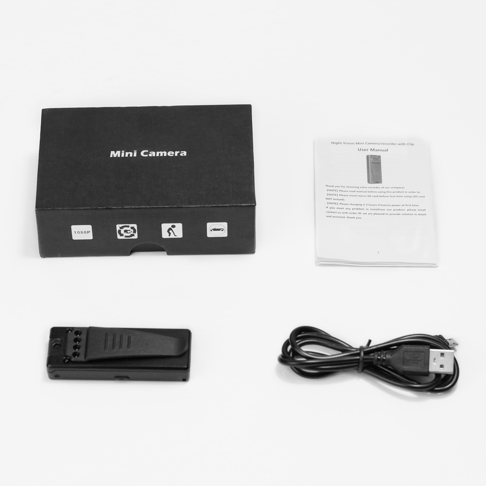 1080P HD pickup infrared night loop 360 degree recording micro USB port back chip HD meeting camera