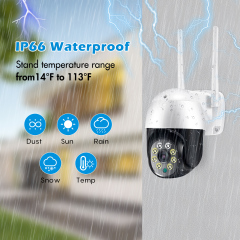 2MP HD IP66 WATERPROOF MOTION DETECTION WIFI IP CAMERA PTZ OUTDOOR CAMERA