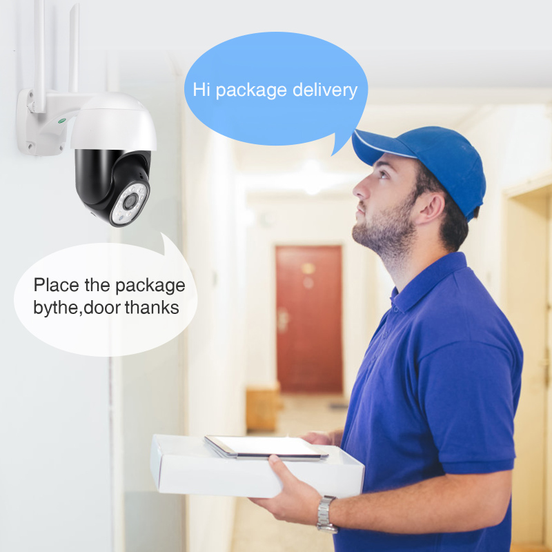 2MP HD IP66 WATERPROOF MOTION DETECTION WIFI IP CAMERA PTZ OUTDOOR CAMERA