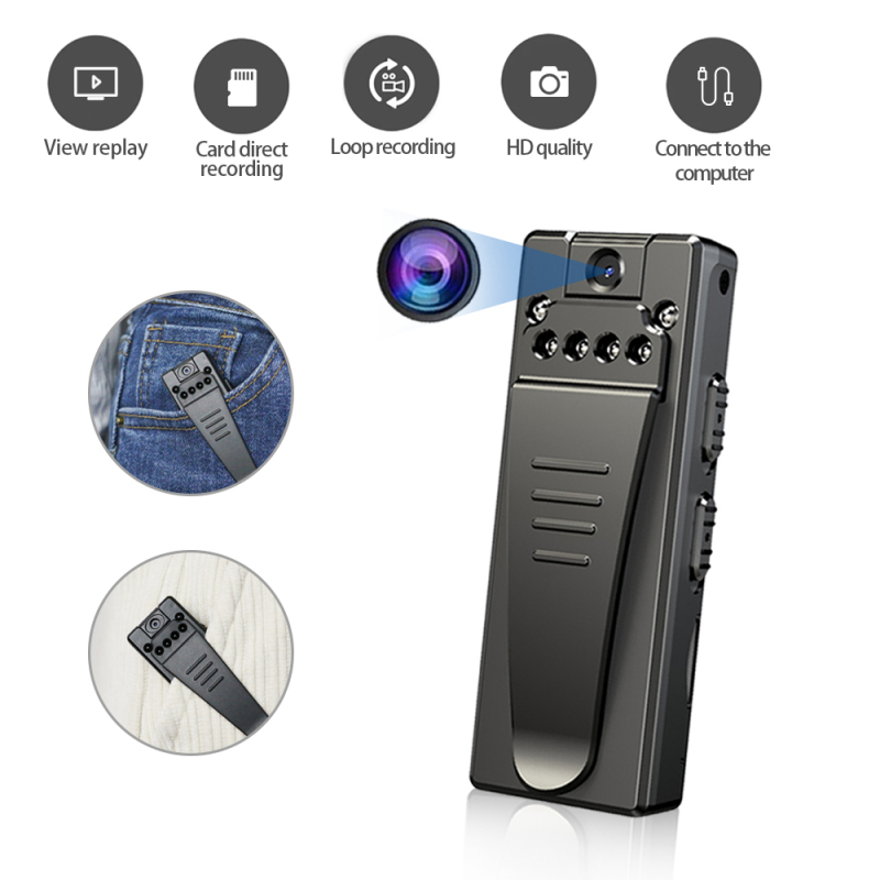 1080P HD pickup infrared night loop 360 degree recording micro USB port back chip HD meeting camera