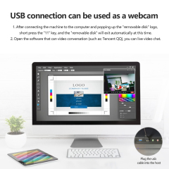 1080P HD pickup infrared night loop 360 degree recording micro USB port back chip HD meeting camera