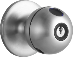 Smart Door Lock With Knob Fingerprint Lock For Bedroom Wood Door Fingerprint Smart Ball Lock