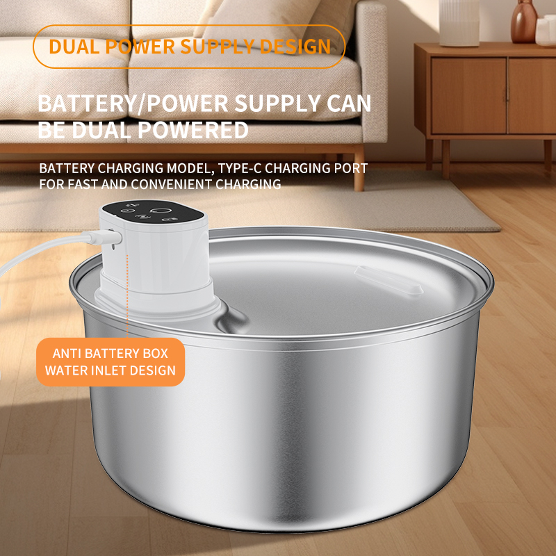 Stainless Steel Pet Water Fountain