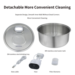 Stainless Steel Pet Water Fountain
