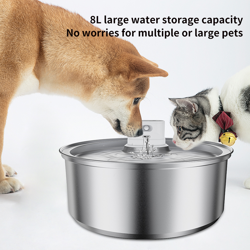Stainless Steel Pet Water Fountain