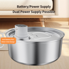 Stainless Steel Pet Water Fountain