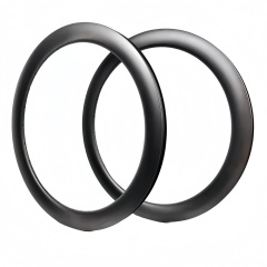 700C Road Bike Carbon Rim 30mm Width 45mm Depth Super Light Tubeless T800 Carbon Rim