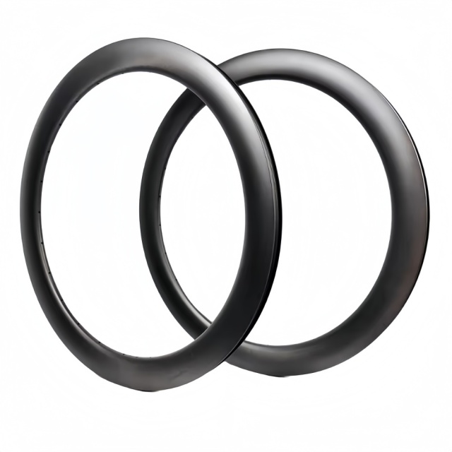 700C Road Bike Carbon Rim 32mm Width 50mm Depth Super Light Tubeless Disc Brake T800 Carbon Rim