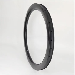 700C Road Bike Carbon Rim 38mm Width 54mm Depth Super Light Tubeless Disc Brake T800 Gravel Bike Carbon Rim