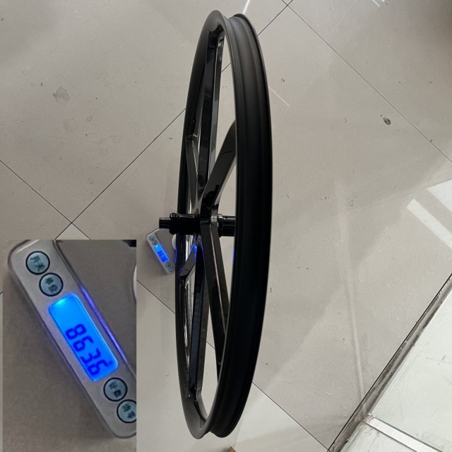 29er 6 Spokes Carbon Wheelset 36mm Wide 25mm Depth XC MTB Carbon Wheelset Tubeless Disc Brake