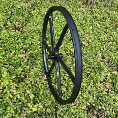 29er 6 Spokes Carbon Wheelset 36mm Wide 25mm Depth XC MTB Carbon Wheelset Tubeless Disc Brake