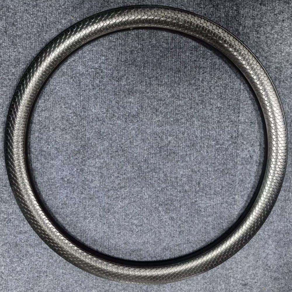 700C Road Bike Carbon Rim 31mm Width 45mm Depth Super Light Tubeless Disc Brake T800 Road Bike Carbon Rim
